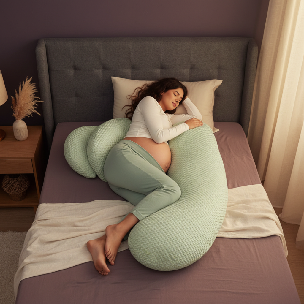 Somnily – Das Schwangerschaftskissen für erholsame Nächte