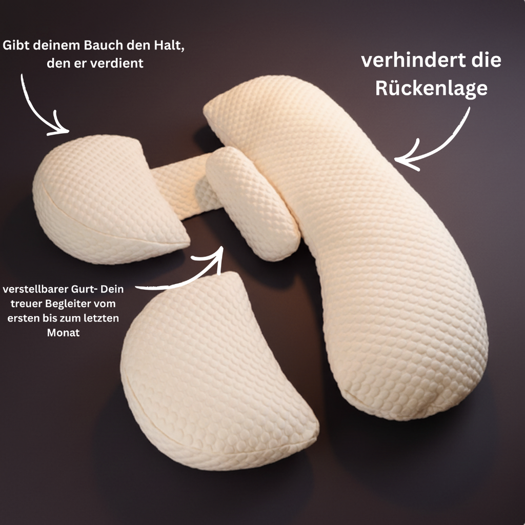 Somnily – Das Schwangerschaftskissen für erholsame Nächte